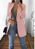 Women Blazer Casual Long Sleeve Blazers Plus Size Office Lady Suit Jacket OL Turn-down Collar Woman Coat Cardigan Formal Blazers