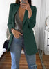 Women Blazer Casual Long Sleeve Blazers Plus Size Office Lady Suit Jacket OL Turn-down Collar Woman Coat Cardigan Formal Blazers