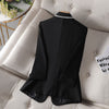 Women Blazer Jacket 2023 Three-quarter sleeve fashionable temperament thin diamond-encrusted Suit Jacket Ladies Blazer Tops