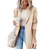 Women Blazer Jackets Summer Female Coats Long Sleeve Slim Solid Office Ladies Elegant Blazer Jacket Outwear chaquetas