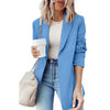 Women Blazer Jackets Summer Female Coats Long Sleeve Slim Solid Office Ladies Elegant Blazer Jacket Outwear chaquetas
