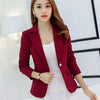 Women Blazer Korea Casual Short Blazers Jackets Work Coat Outerwear Spring Slim Career Female Jacket Office Lady