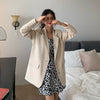 Women Blazer Korea Casual Slim Blazers Jackets Work Coat Outerwear Autumn Career Female Jacket Office Lady