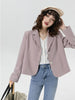 Women Blazer Korea Casual Slim Blazers Jackets Work Coat Outerwear Autumn Career Female Jacket Office Lady