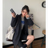 Women Blazer Korea Casual Slim Blazers Jackets Work Coat Outerwear Autumn Career Female Jacket Office Lady