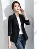 Women Blazer Korea Casual Slim Blazers Jackets Work Coat Outerwear Autumn Career Female Jacket Office Lady