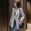 Women Blazer Korea Loose All-match Blazers Jackets Work Coat Outerwear Autumn Casual Career Female Jacket Office Lady