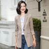 Women Blazer Style Korean Temperament Casual Office All-Match Design Long Sleeve Professional Clothes Top New