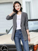 Women Blazer Style Korean Temperament Casual Office All-Match Design Long Sleeve Professional Clothes Top New
