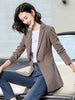 Women Blazer Style Korean Temperament Casual Office All-Match Design Long Sleeve Professional Clothes Top New
