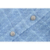 Women Blazer Za 2022 Office Lady Blue Plaid Two-piece Women Suit Single-Breasted Long Sleeve Spring Cardigan Jacket