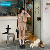 Women Blazer and Skirt Set Suit College Style Summer Suit Shirt Pleated Skirt Four-piece Small Jk Suits Uniform Full Set Tide