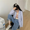 Women Blazers Candy Colors Draped Trendy Solid Sweet Girls All-match Ulzzang Suits Double Breasted Retro Y2K Lovely Tender Daily