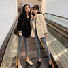 Women Blazers Double Breasted Classic Chic All-match Notched Temperament Simple Korean Style Harajuku Elegant Streetwear Solid