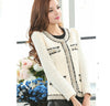 Women Blazers Feminino 2022 Autumn Paillette Lady Jackets and Coats Blaser Femme Chaqueta Mujer Jaqueta Feminina Black White