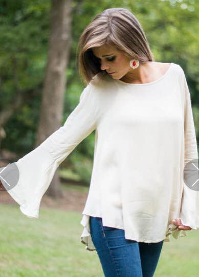 Women Blouses Back Lace Stitching Blusa Flare Sleeve long-sleeved Shirt Blouses Clothing Vestidos LBD1560