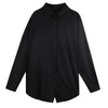 Women Blouses Chiffon Shirts Long Sleeve Spring Black BF Ulzzang Loose All-match Tops Chic Womens Students Casual Simple