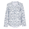 Women Blouses Long Sleeve Plus Size 5xl Print Chiffon Polka Dot Button Pullover Blouse Tops Shirt Sexy V-Neck Fall Summer