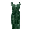 Women Bohemian Print Hem Split Fork Sleeveless Dresses A-line V-neck Elegant Summer Dress Backless Generous Camisole Vestidos