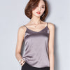 Women Camis Silk Halter Top Women Camisole 2022 Summer Style Sexy Sleeveless Vest Slim White Crop Top Roupas Femininas XXL