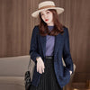 Women Casual Office Woolen Suit Coat Ladies Autumn Winter Thick Top Plus Size Slim Sequin Elegant All-match Blazer OK1351