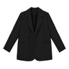 Women Chic Office Lady Double Breasted Blazer Vintage Coat Long Sleeve Ladies Outerwear Stylish Tops