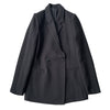 Women Classic OL Blazer Coat Ladies Elegant Double-breasted Silhouette Suit Jacket Female Outwear Tops