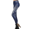 Women Classic Stretchy Slim Leggings Sexy Denim Pants Jeggins Skinny Embroidery Butterfly/Stars Casual Pencil Pants