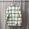 Women Coat 2022 Autumn Green Plaid Woolen Blazer Commuter Single-breasted Short Long Sleeve Top