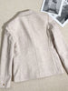 Women Coat 2023 Spring Solid Color Cotton and Linen Lapel Long-sleeved Jacket Women Casual Suit Jacket