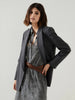 Women Coat 2023 Spring and Summer Solid Color Long-sleeved Lapel Suit Women Loose Casual Jacket