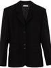 Women Coat Spring 2023 Black Wool Blazer Women Single Breasted Slim Fit Women Casual Coat Blazer