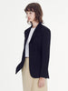 Women Coat Spring 2023 Black Wool Blazer Women Single Breasted Slim Fit Women Casual Coat Blazer