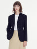 Women Coat Spring 2023 Black Wool Blazer Women Single Breasted Slim Fit Women Casual Coat Blazer