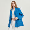 Women Coat Tassel Long Blazer Woman Navy Blue Pants Cn(origin)vest Offici De(origin) Vinylon Paint Splash Poncho Es(origin)silk