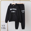Women Cotton Solid Sets for Women Hoodie Sweatshirts and Long Pant Two Piece Sets Ladies Print Letter Sweatshirt Suits