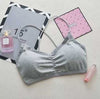 Women Crop Tops Camisole Camis Solid Colors Bralette Underwear Strappy Padded Bra Tops Cotton Vest Tank Top
