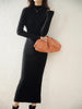 Women Dresses Plus-Longer Soft Warm Knitting-Dress 100% Pure Merino Wool Knitwears Ladies Winter 2022 5Colors Pullovers