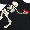 Women Gothic Punk Skull Pattern Oversized Sweater Harajuku Loose Pullover Emo Long Sleeve Female Streetwear Y2K 90s Knit Sweater
