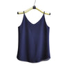 Women Halter Top Chiffon Tanks Camis Tops Sleeveless Vest V Neck Blouse Summer Debardeur Fem Tank Tops Clothes Ladies Tataria