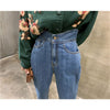 Women Harem Jeans Pants High Waist Loose White Denim Jeans Female Buttons Trousers Spring Streetwear Pantalon 10822