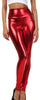 Women High Elastic Thin Faux Leather Leggings Large Size Xl-5XL Imitation Leather Pants Skinny Shiny Black Plus Leggings