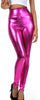 Women High Elastic Thin Faux Leather Leggings Large Size Xl-5XL Imitation Leather Pants Skinny Shiny Black Plus Leggings