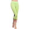 Women High Waist Capri Casual Pants Leggings Fitness Trousers US YRD