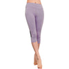 Women High Waist Capri Casual Pants Leggings Fitness Trousers US YRD