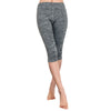 Women High Waist Capri Casual Pants Leggings Fitness Trousers US YRD