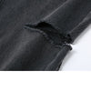 Women High Waist Jeans Side Ripped Hole Denim Straighted Tube Long Pants Harajuku Hip Hop Casual Trouser Female 2022 Y2k Jeans