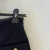 Women Jacket Autumn and Winter Tweed Wool Suit Collar Empire-line Solid Color Blazers + Shorts