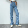 Women Jeans High Waist Clothes Wide Leg Denim Clothing Blue Streetwear Woman Trousers Vintage Harajuku Straight Pants