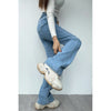 Women Jeans High Waist Clothes Wide Leg Denim Clothing Blue Streetwear Woman Trousers Vintage Harajuku Straight Pants
